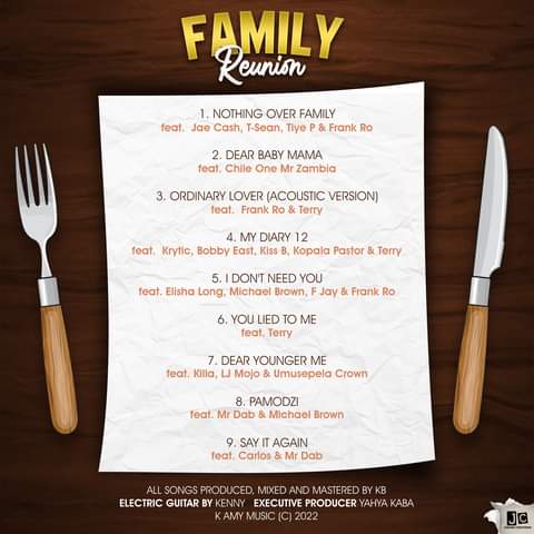 KB - Nothing Over Family (ft. Jae Cash, T Sean, Tiye P, Frank Ro) Mp3 Download